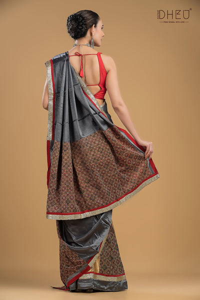 Dheu Exclusive -Designer Mekhela Sador