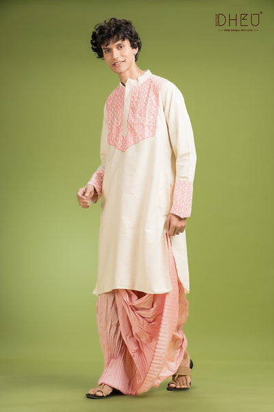 Exclusive Designer Mekhela Couple Set