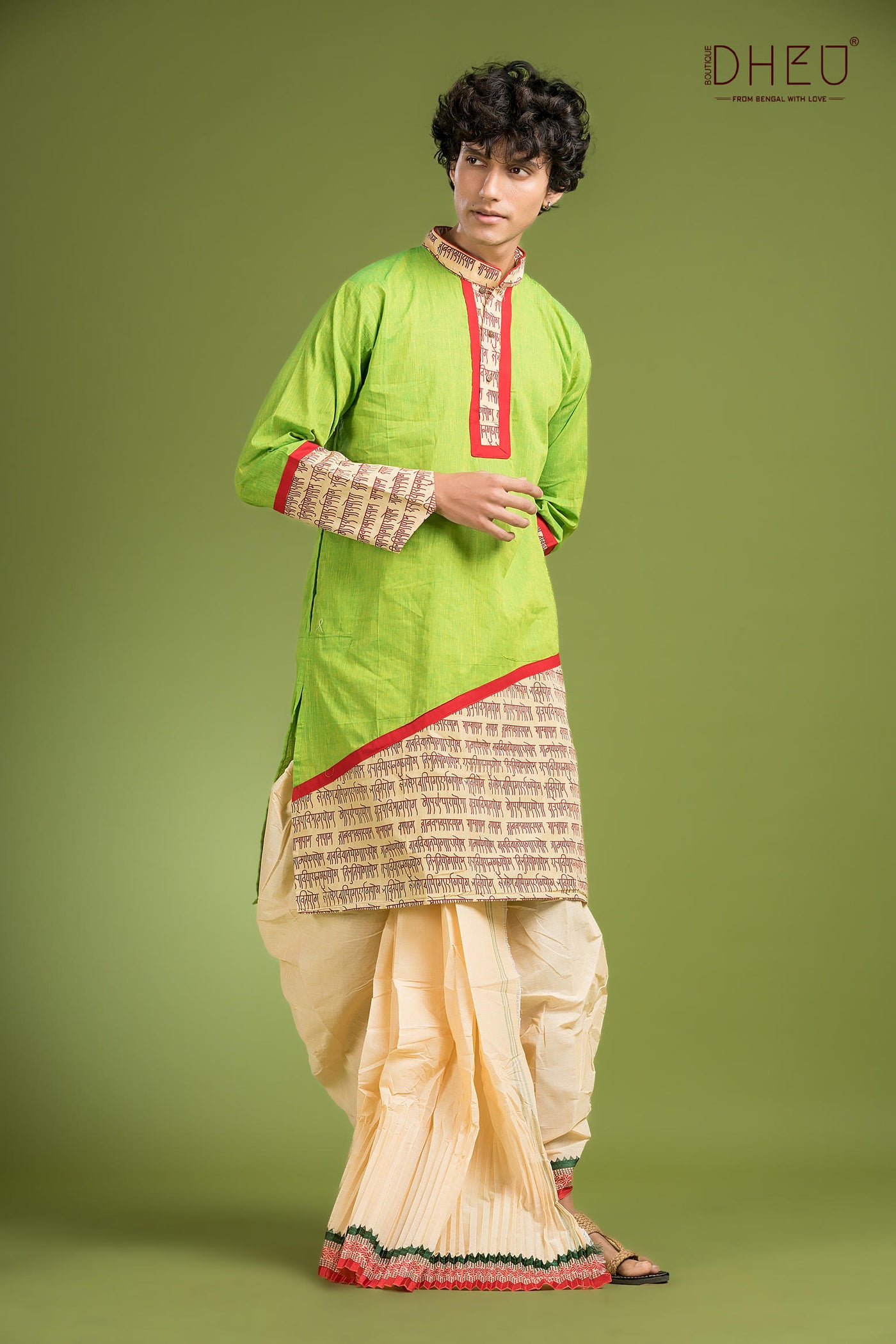 Exclusive Designer Kurta Dhoti(Optional) Set