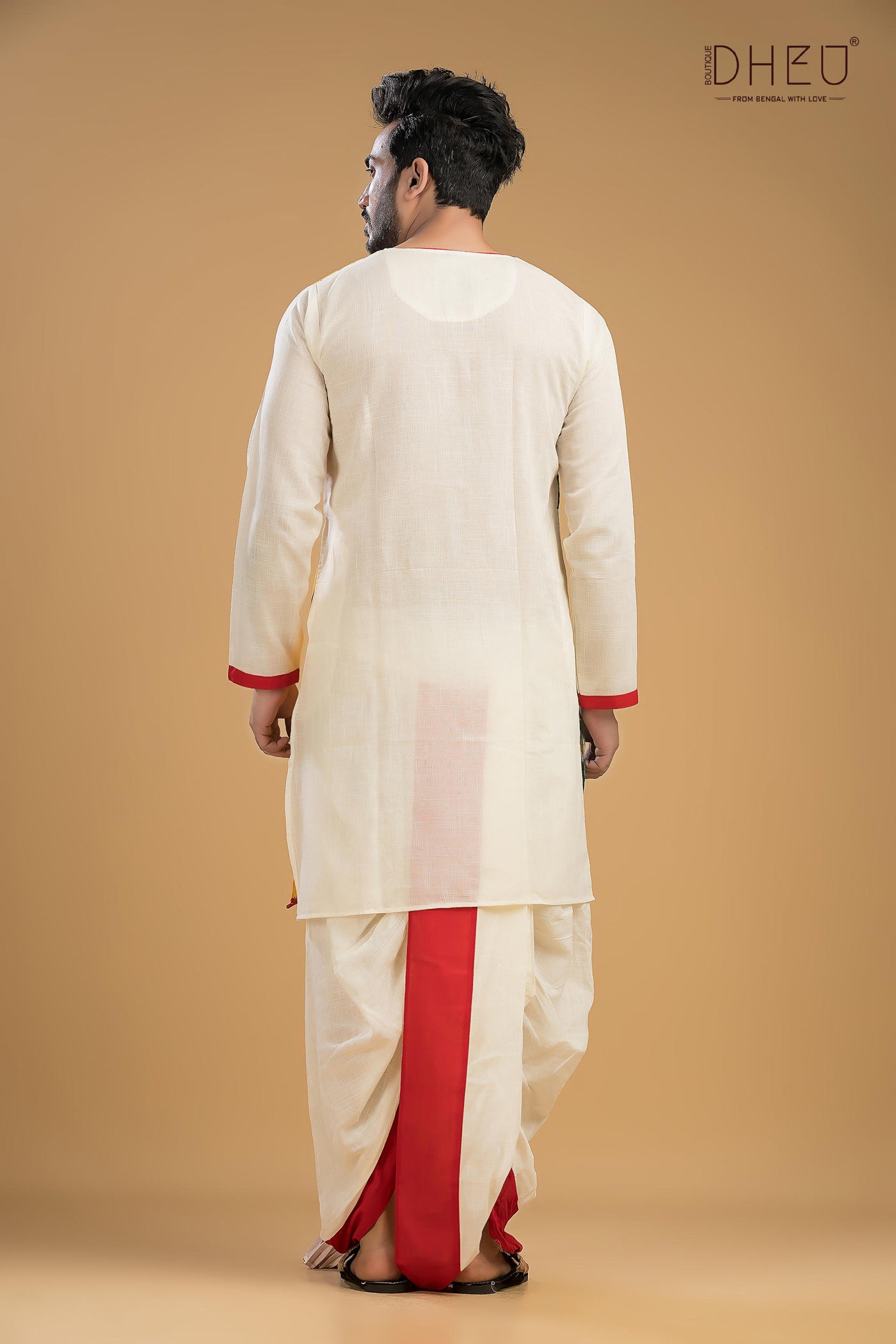 Exclusive Designer Kurta-Dhoti(Optional) Set