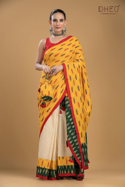 Exclusive Designer Mekhela Sador