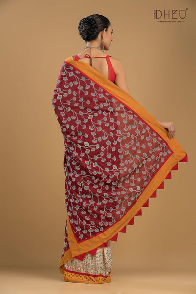 Tune in For Love-Saree-Kurta-Dhoti(Optional)Couple Set