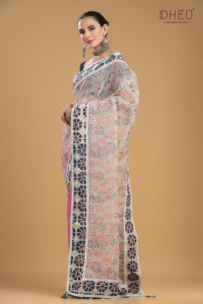 Dheu Signature Digital Kota Saree