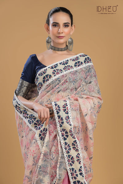 Dheu Signature Digital Kota Saree