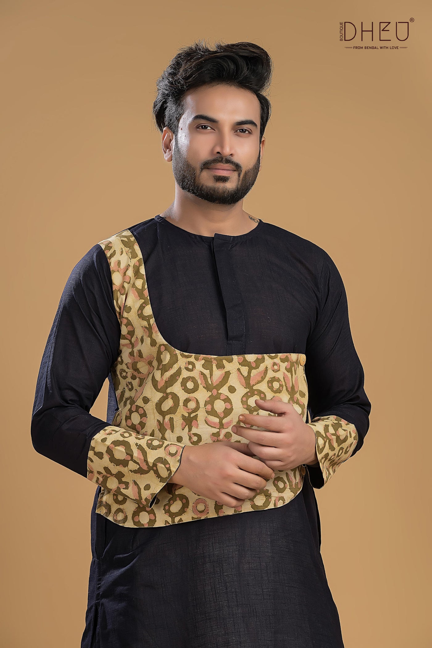 Exclusive Designer Kurta Dhoti(Optional) Set