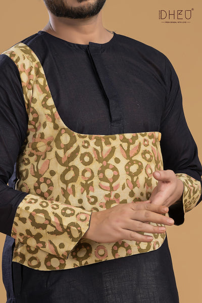Exclusive Designer Kurta Dhoti(Optional) Set