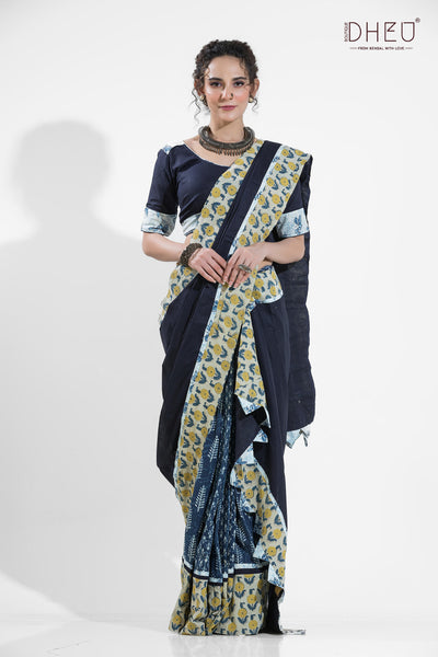Dheu Exclusive Mekhela & Kurta Couple Set