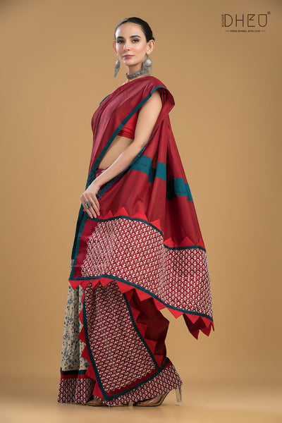 Exclusive Designer Mekhela Sador