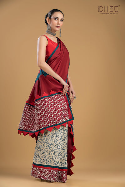 Exclusive Designer Mekhela Sador