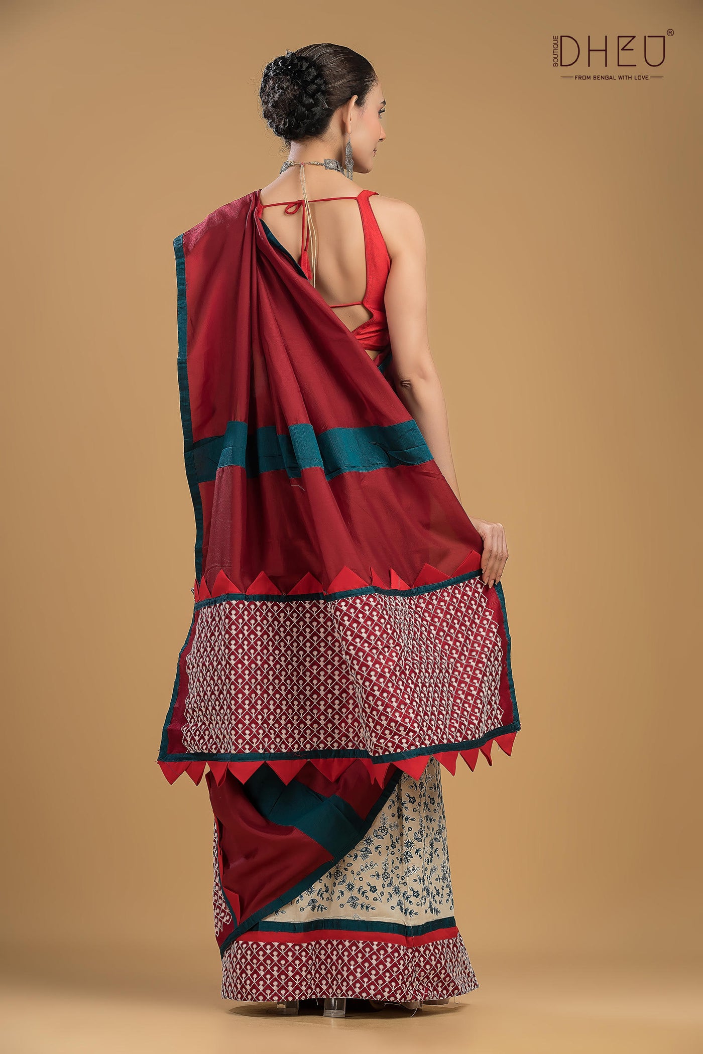 Exclusive Designer Mekhela Sador