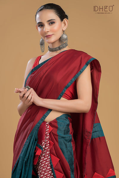 Exclusive Designer Mekhela Sador