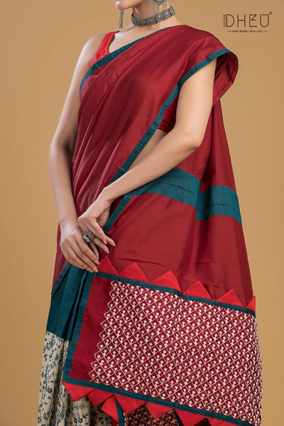 Exclusive Designer Mekhela Sador