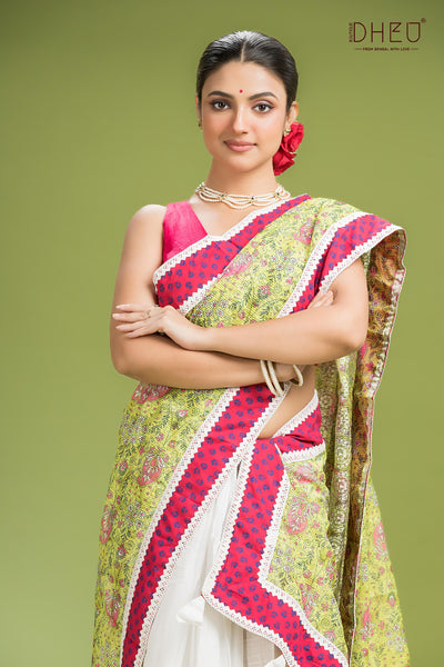 Exclusive Designer Mekhela Sador