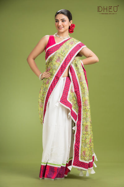 Exclusive Designer Mekhela Sador