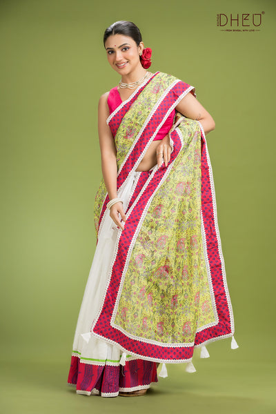 Exclusive Designer Mekhela Sador