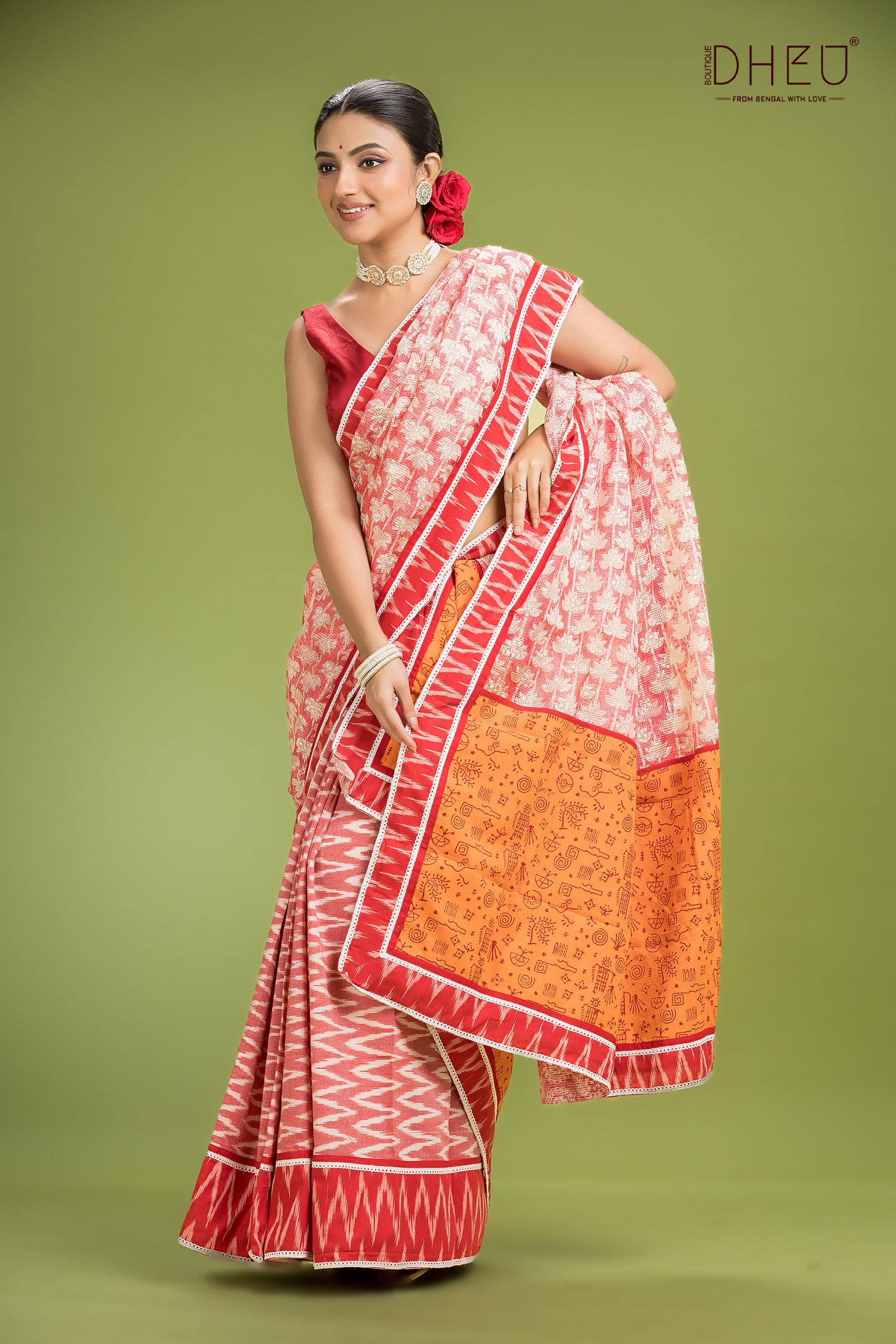 Exclusive Designer Mekhela Sador