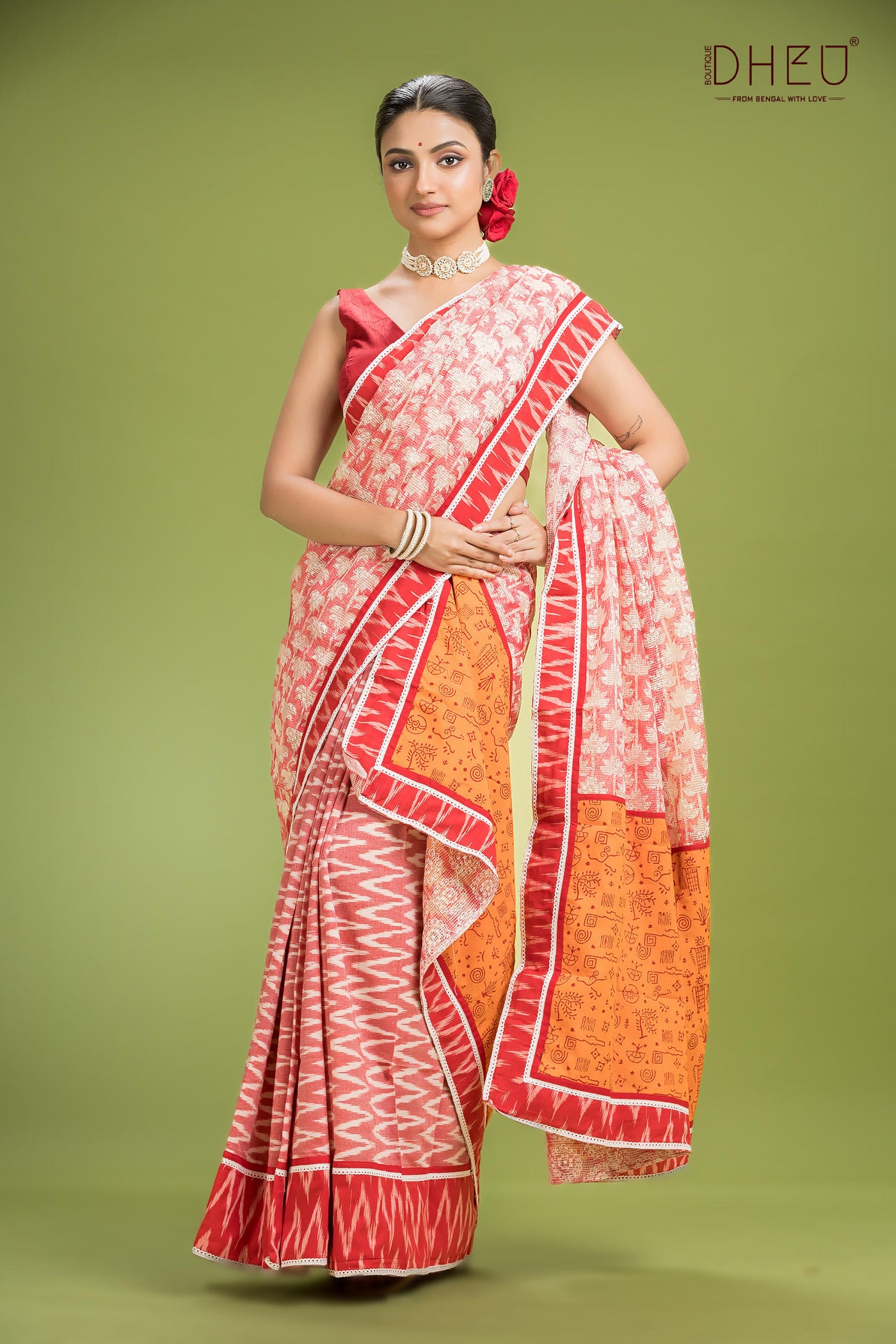 Exclusive Designer Mekhela Sador