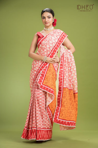 Exclusive Designer Mekhela Sador