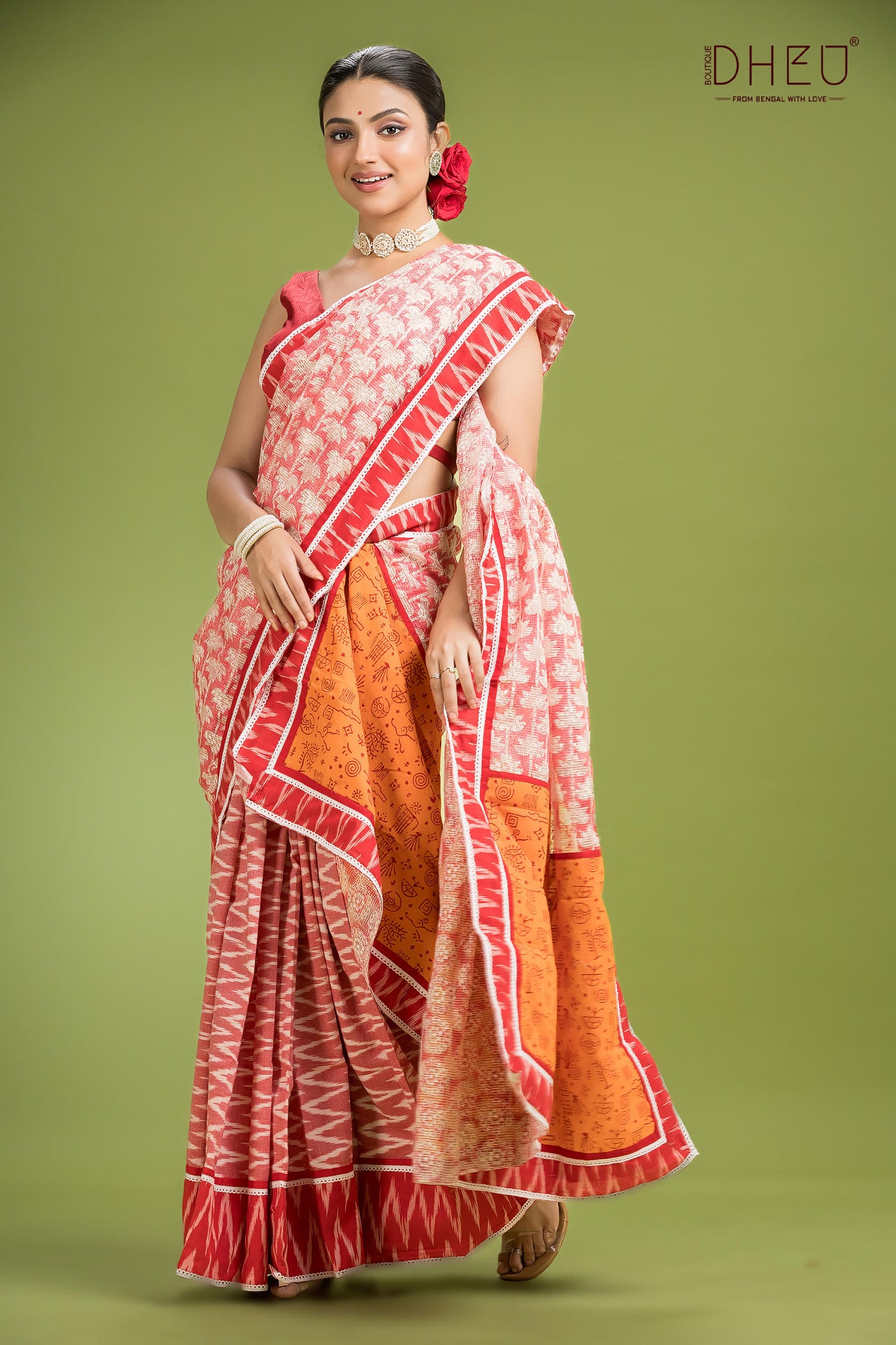 Exclusive Designer Mekhela Sador