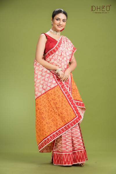 Dheu Exclusive Mekhela & Kurta Couple Set