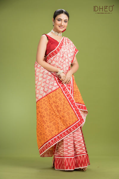 Exclusive Designer Mekhela Sador