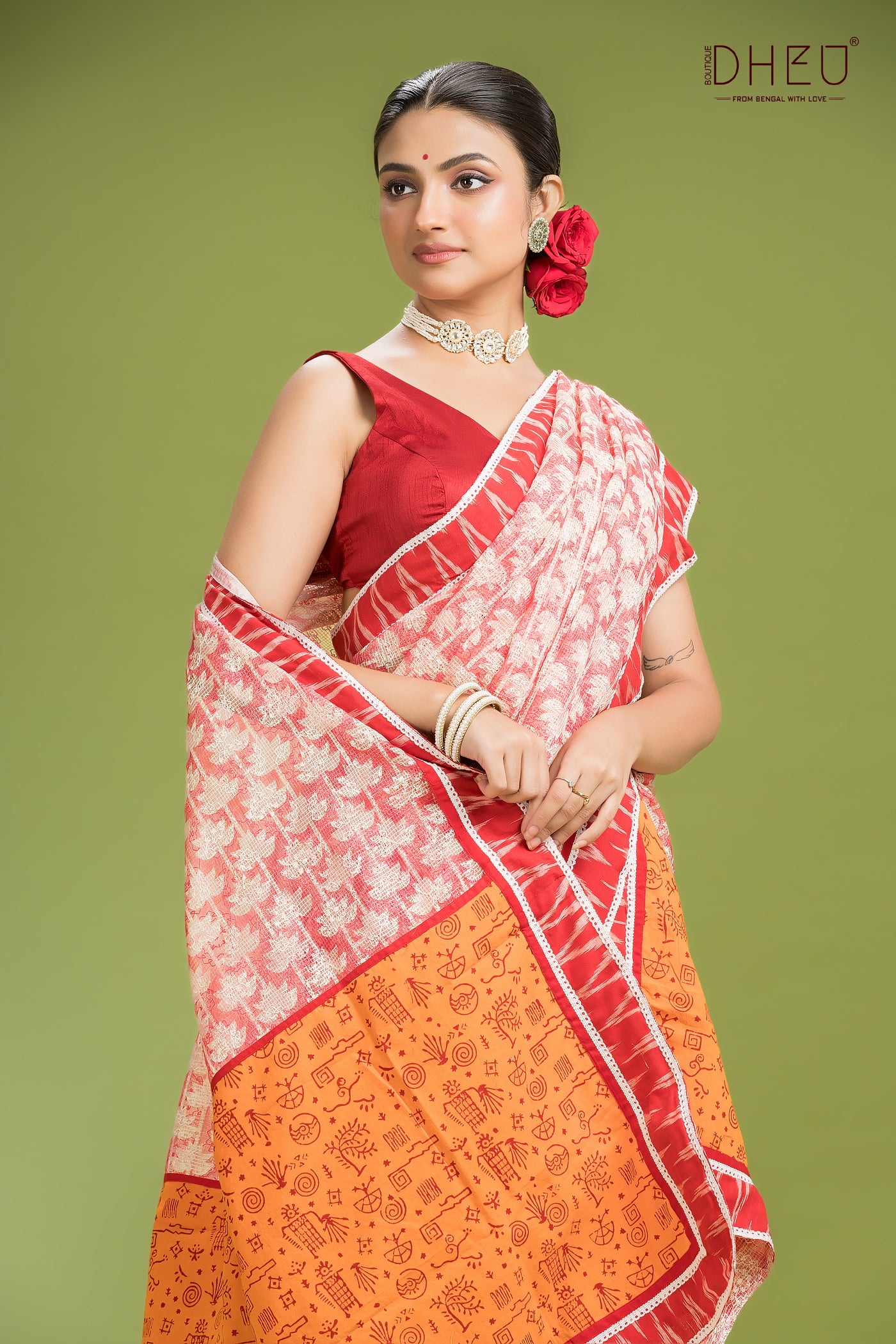Exclusive Designer Mekhela Sador
