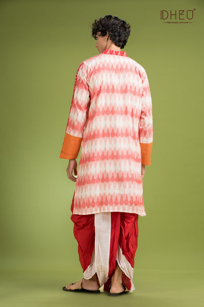 Exclusive Designer Kurta Dhoti(Optional) Set