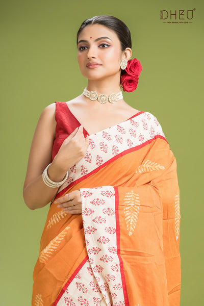 Dheu Signature Saree & Kurta Couple Set