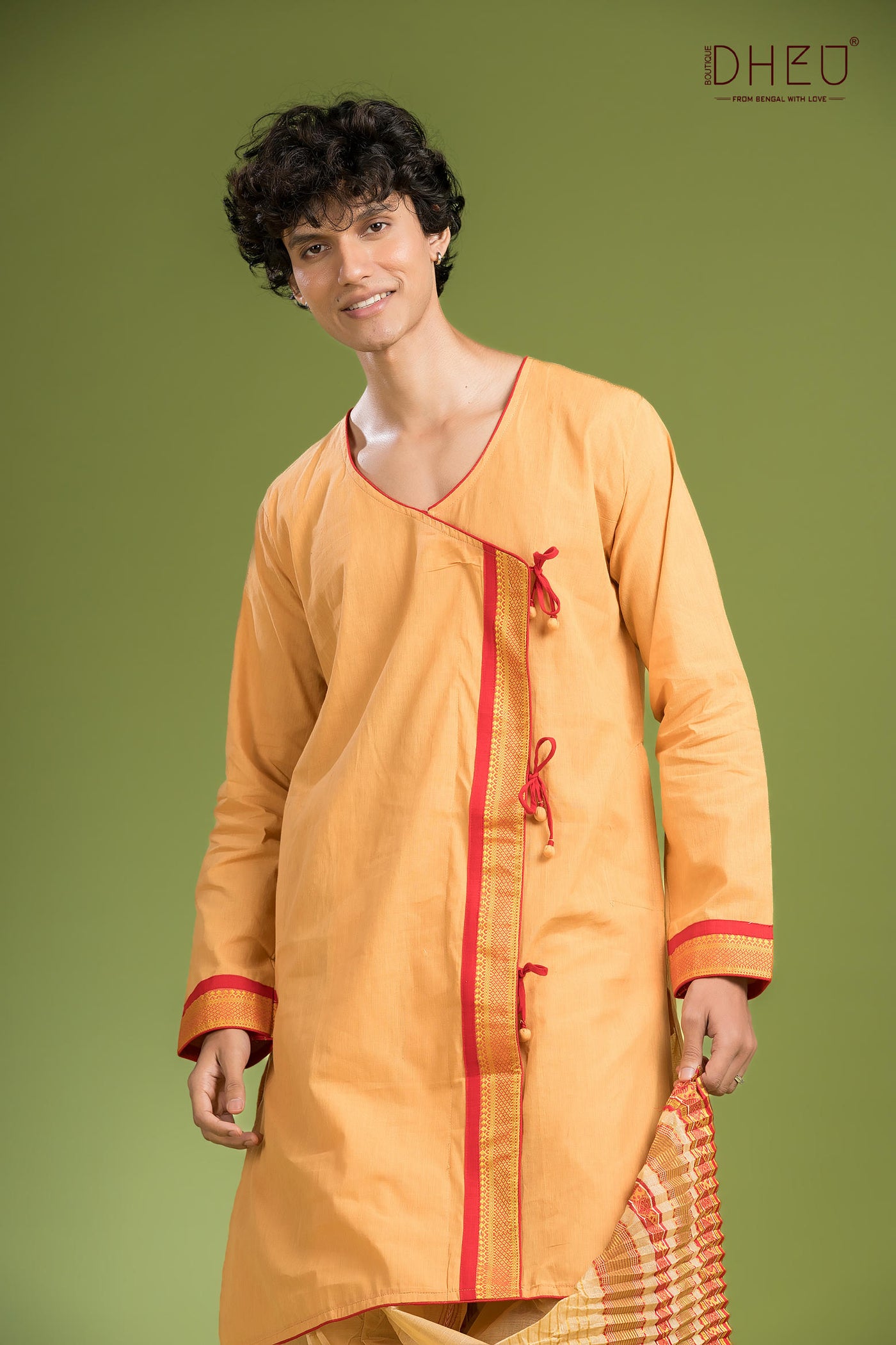 Dheu Signature Saree & Kurta Couple Set
