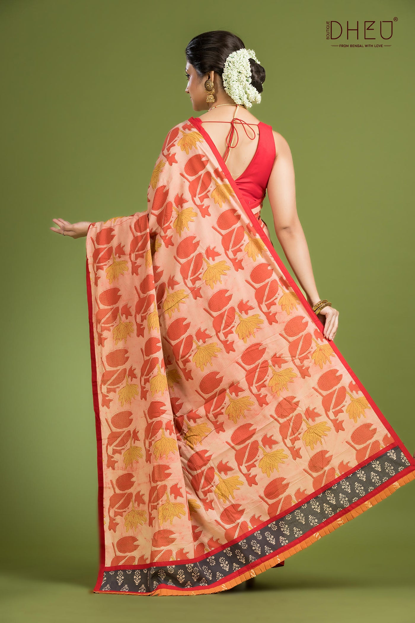 Dheu Signature Saree & Kurta Couple Set