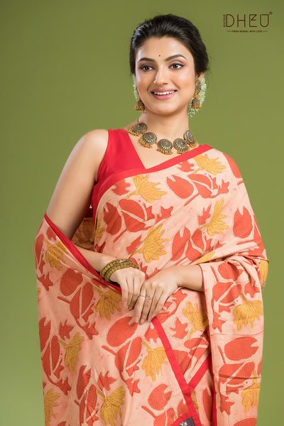 Dheu Signature Saree & Kurta Couple Set