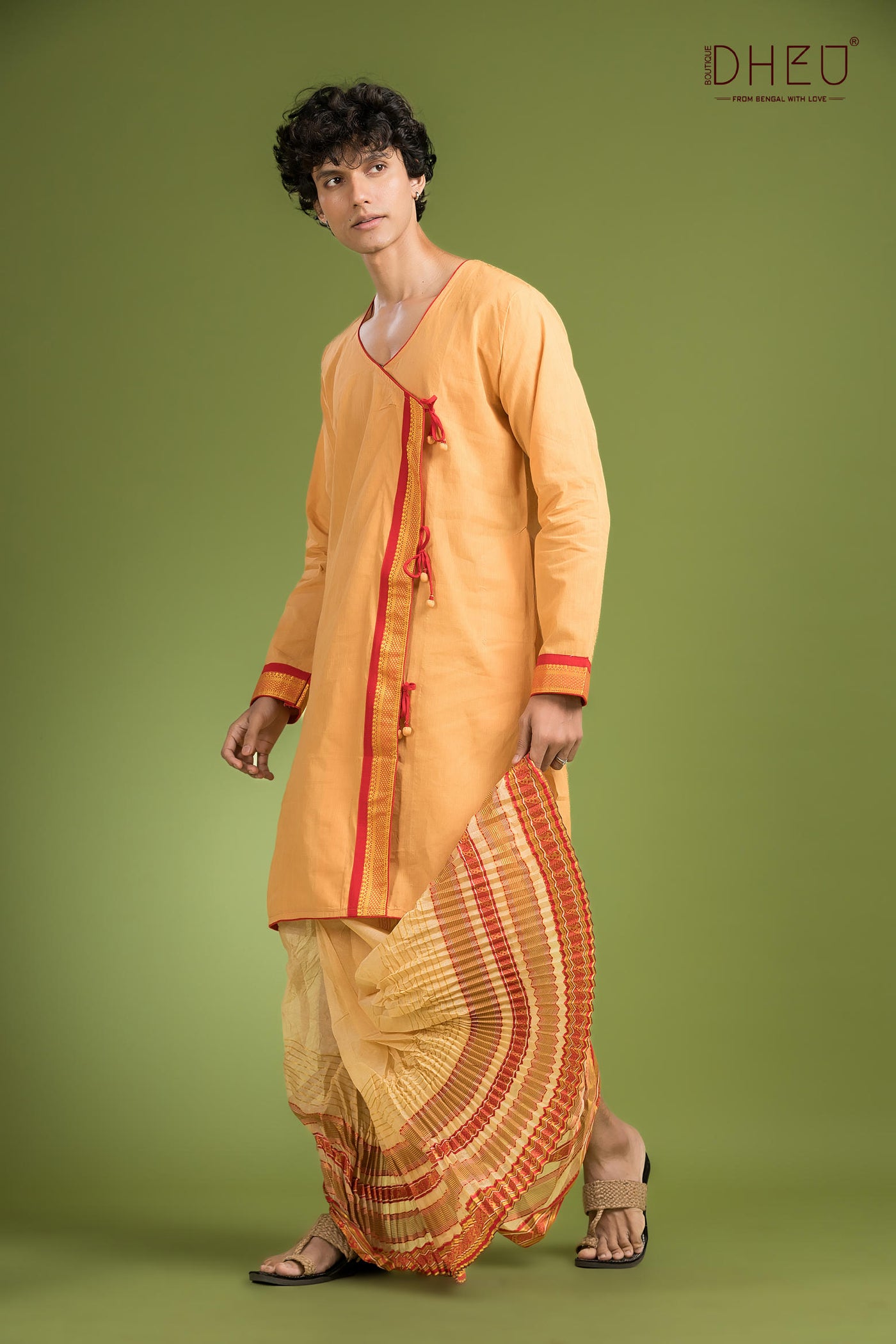 Dheu Signature Saree & Kurta Couple Set