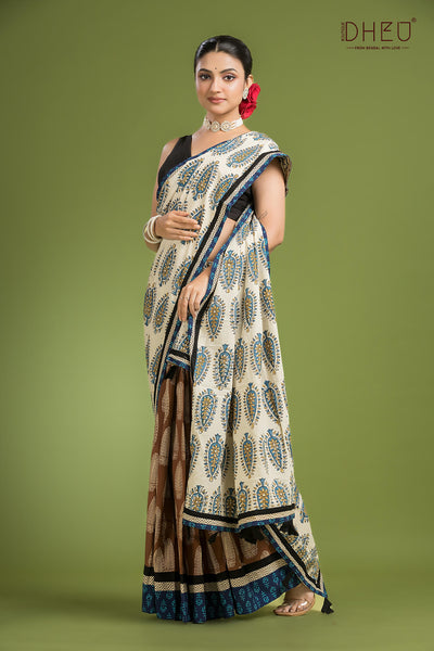 Exclusive Designer Mekhela Sador