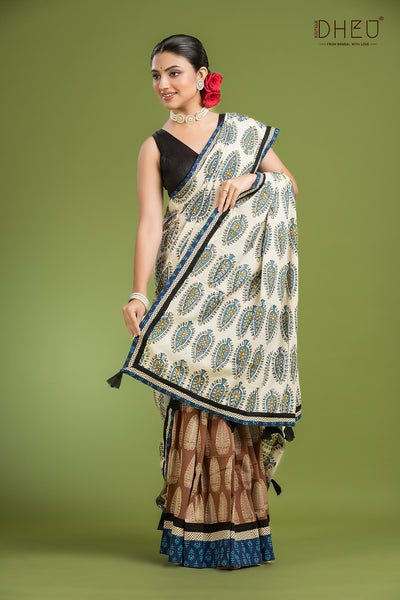 Exclusive Designer Mekhela Sador