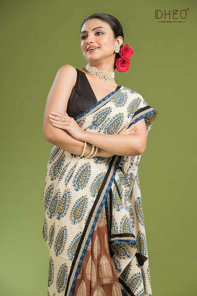 Exclusive Designer Mekhela Sador