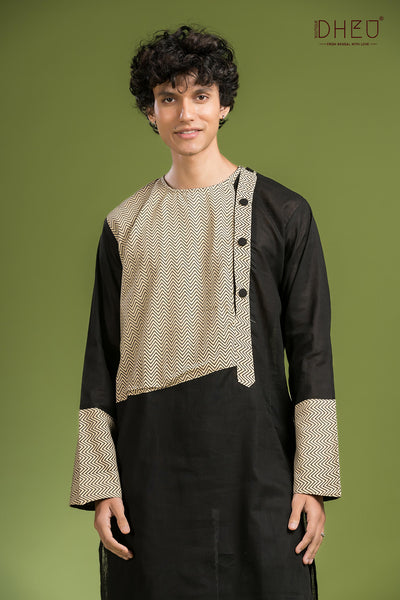 Exclusive Designer Kurta Dhoti(Optional) Set