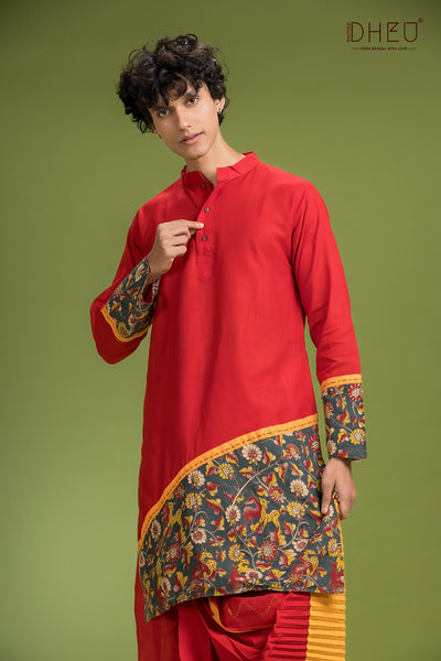 Dheu Signature Saree & Kurta Couple Set