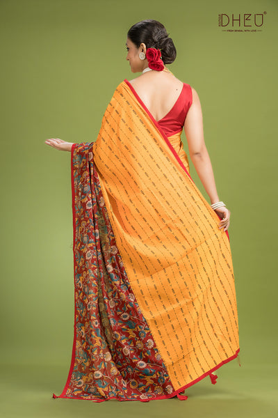 Dheu Signature Saree & Kurta Couple Set