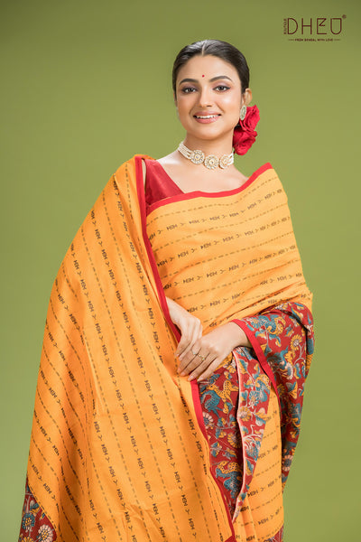 Dheu Signature Saree & Kurta Couple Set