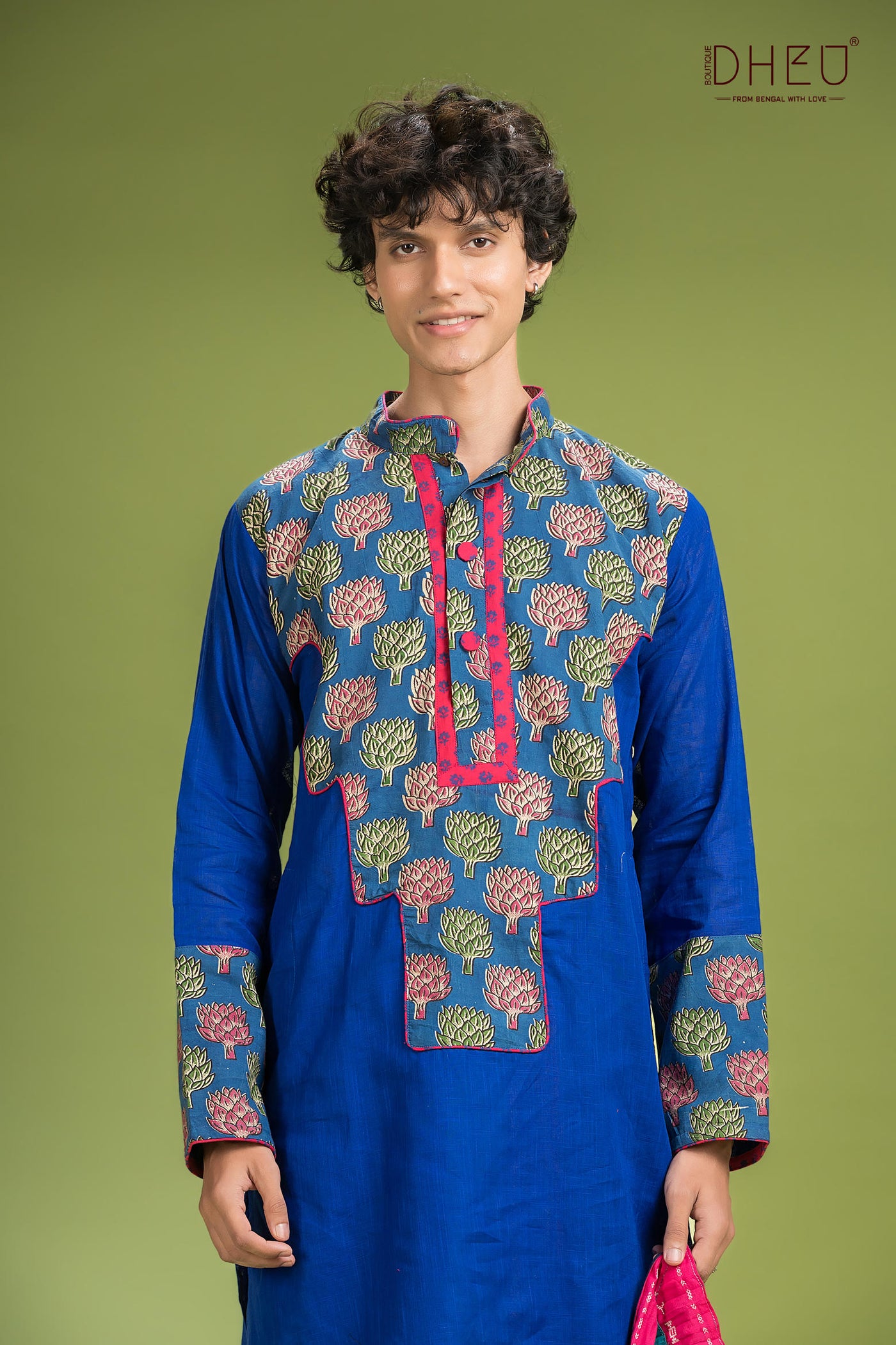 Dheu Signature Saree & Kurta Couple Set