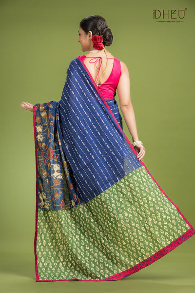 Dheu Signature Saree & Kurta Couple Set