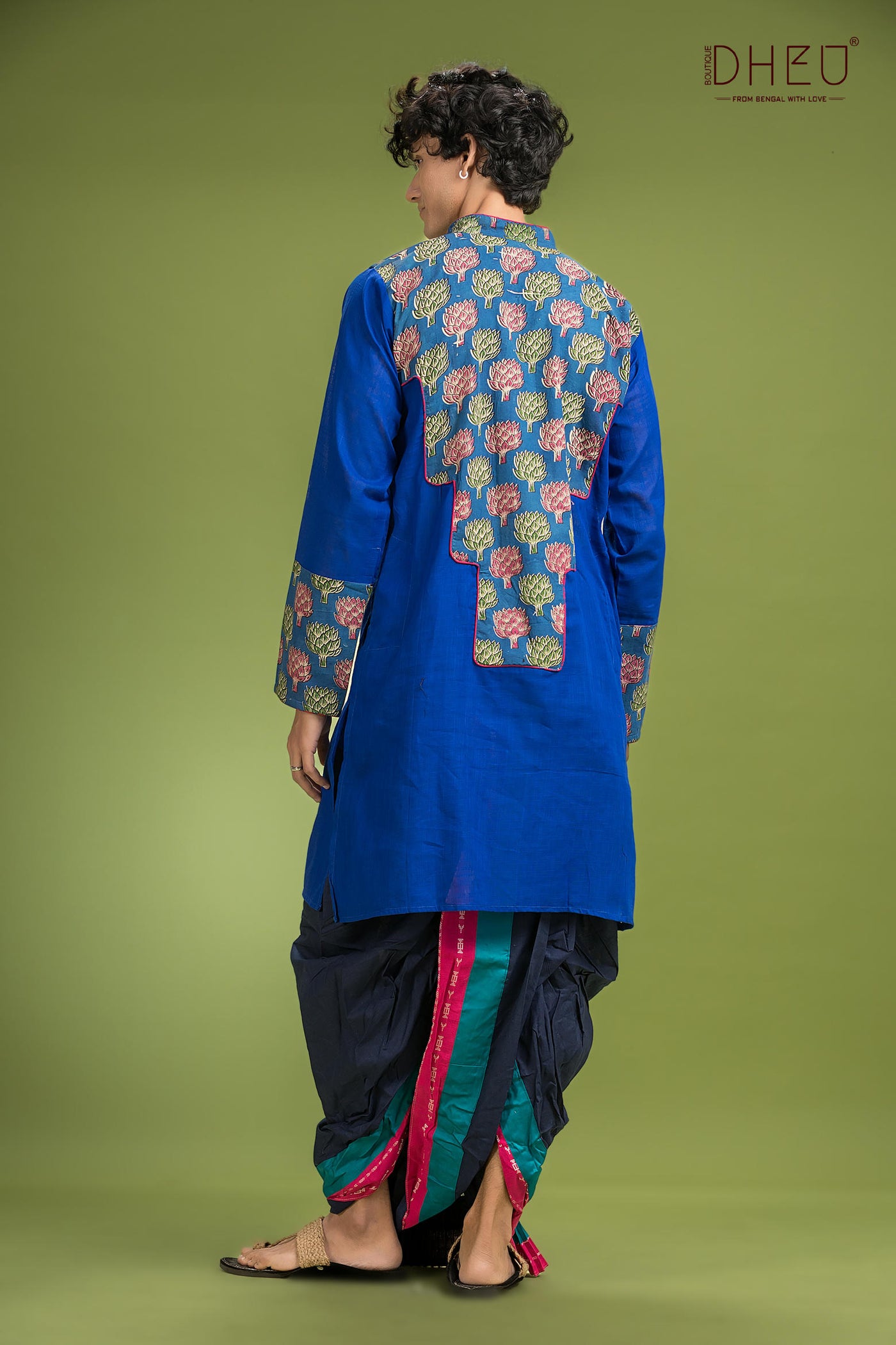 Dheu Signature Saree & Kurta Couple Set
