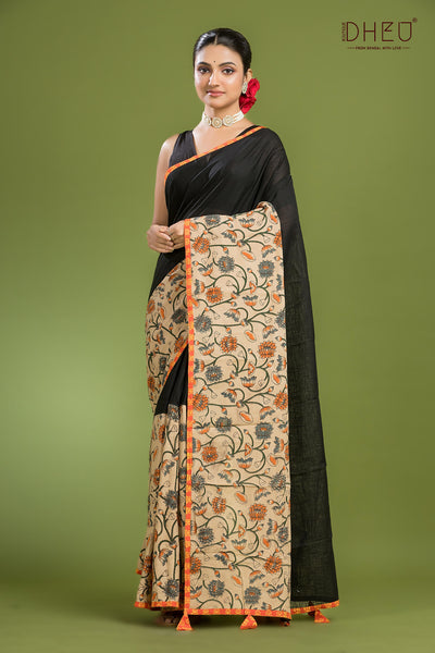 Dheu Signature Saree & Kurta Couple Set