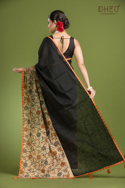 Dheu Signature Saree & Kurta Couple Set