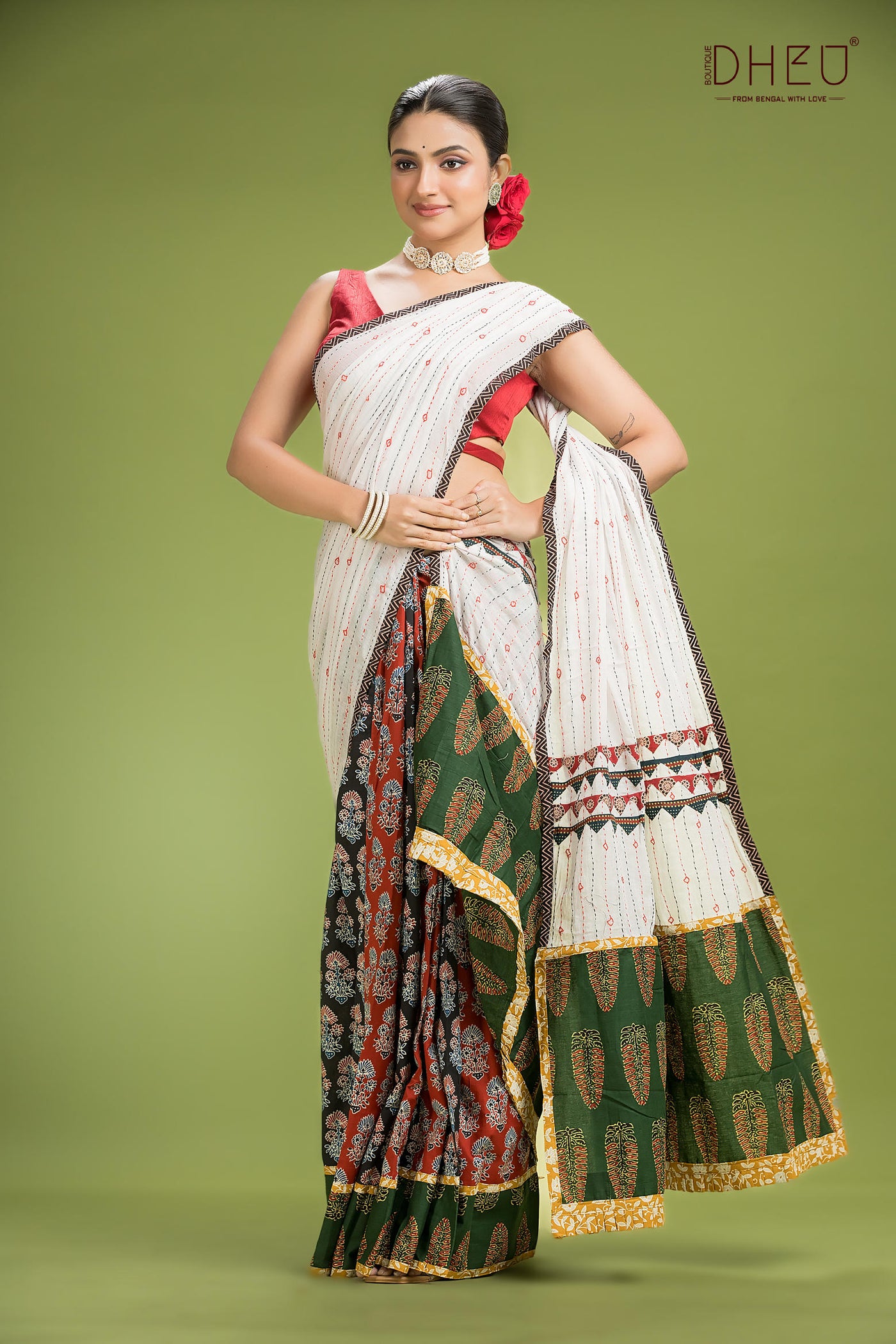 Exclusive Designer Mekhela Sador
