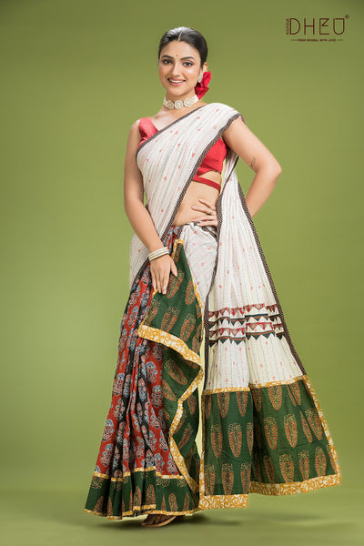 Exclusive Designer Mekhela Sador