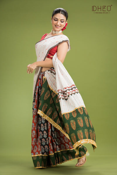 Exclusive Designer Mekhela Sador