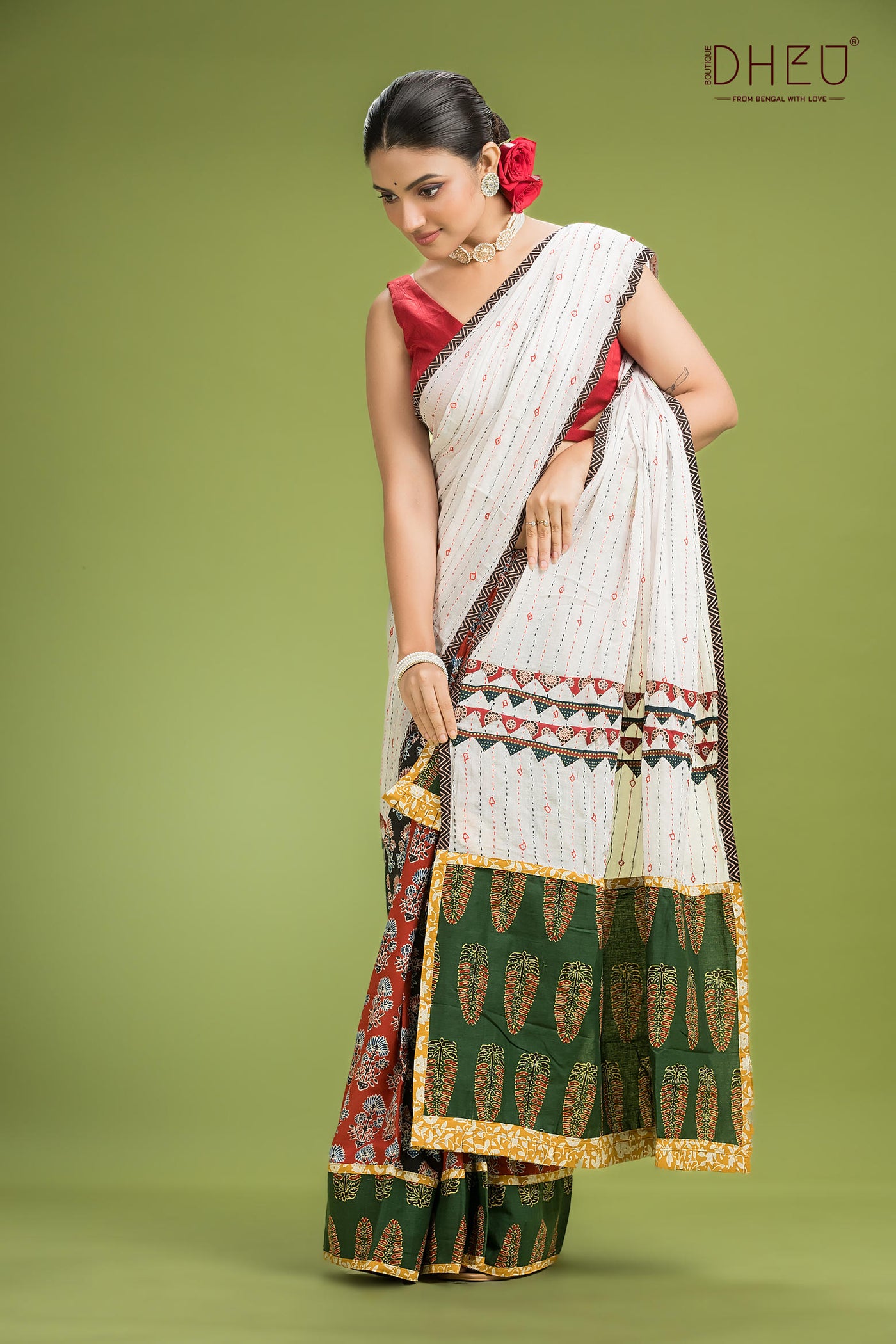 Exclusive Designer Mekhela Sador