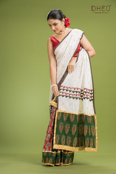Exclusive Designer Mekhela Sador