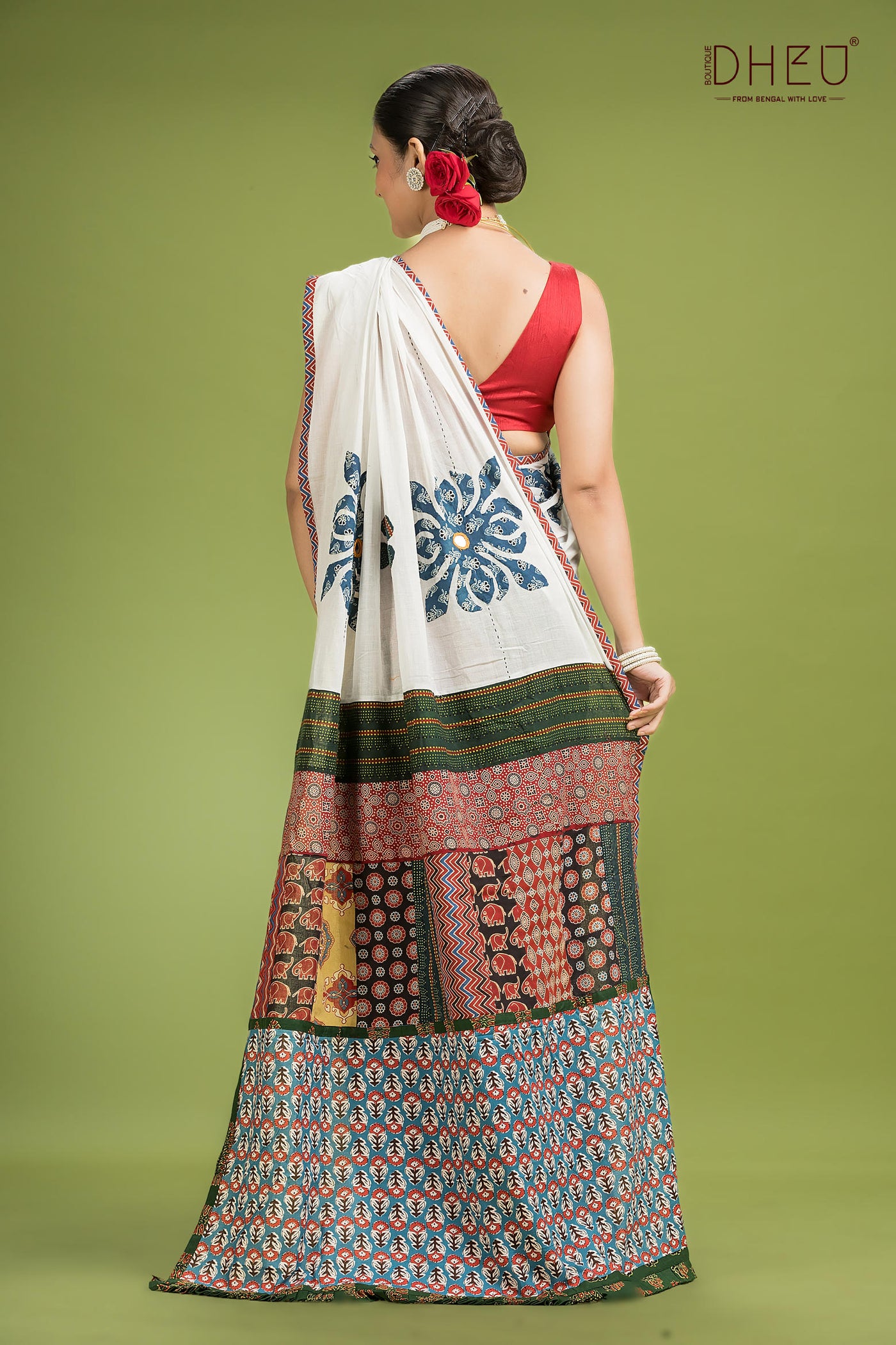 Exclusive Designer Mekhela Sador